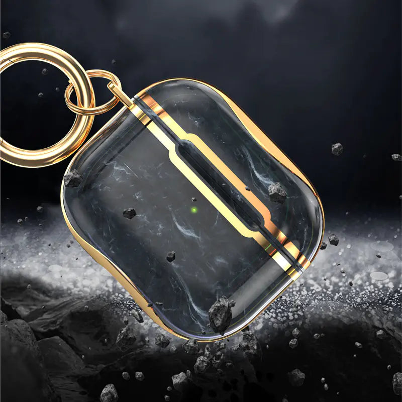 AirPods 3 & Pro 2 Protective Case with Marble Design
