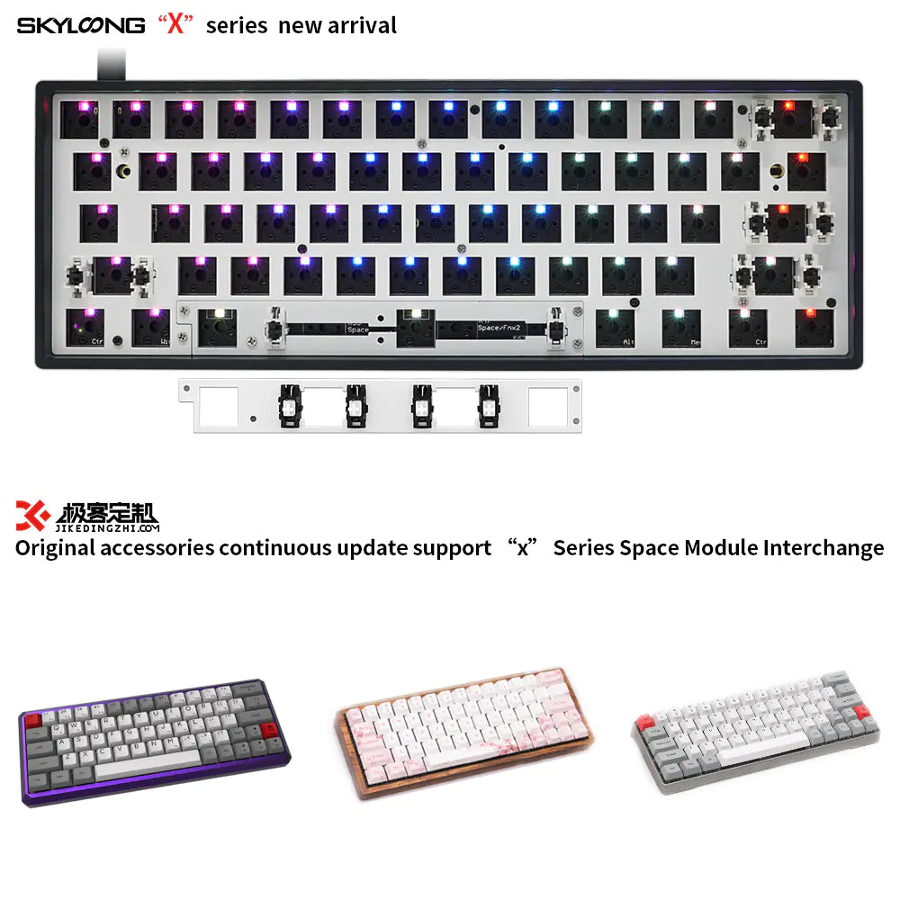 GK61X GK61XS Bluetooth RGB Backlight Mechanical Keyboard