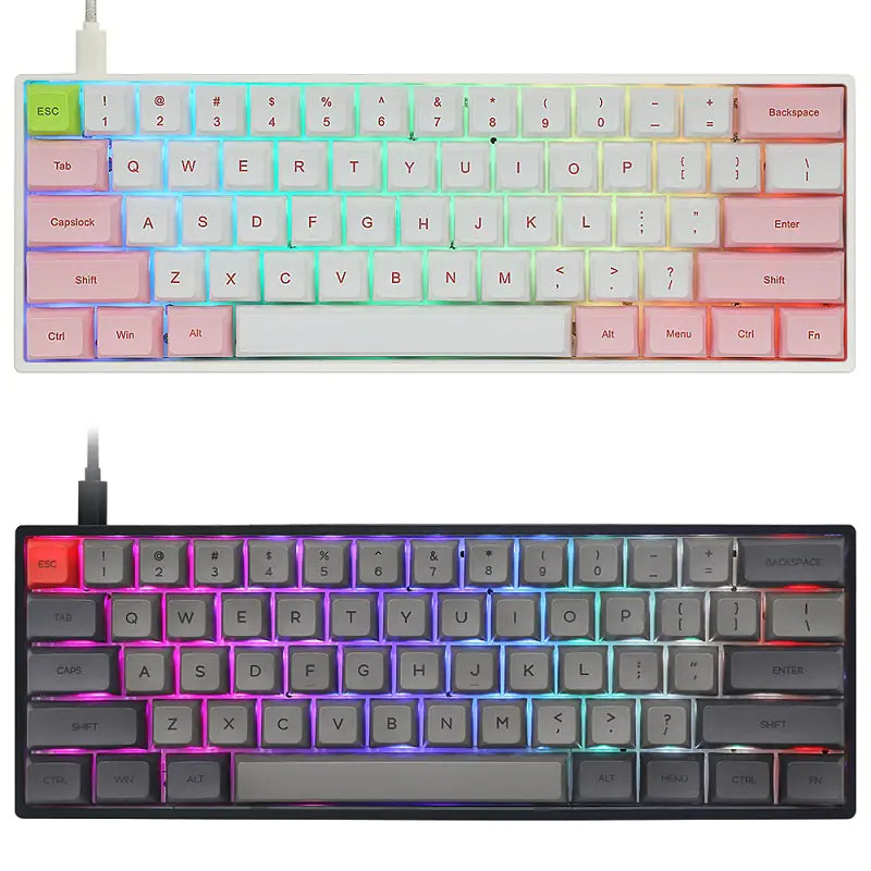 GK61X GK61XS Bluetooth RGB Backlight Mechanical Keyboard